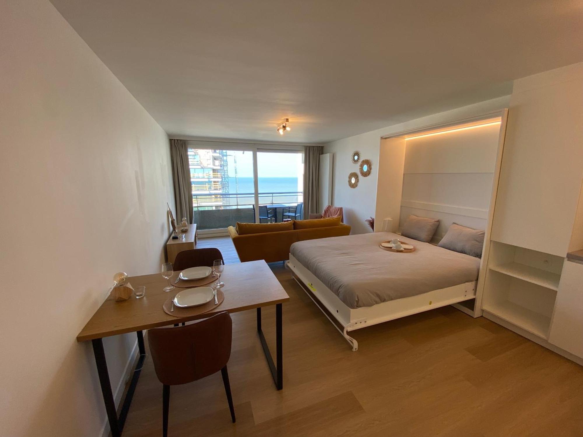 Sky Sea View Studio Ostende Extérieur photo
