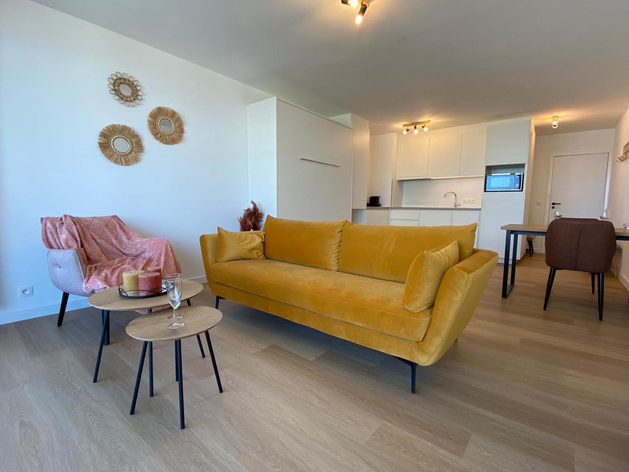 Sky Sea View Studio Ostende Extérieur photo